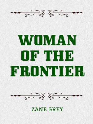 cover image of Woman of the Frontier